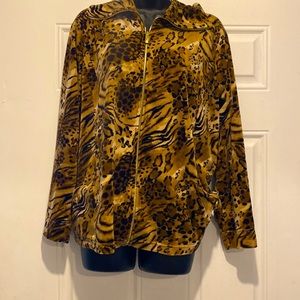 Jones New York zip down sweater